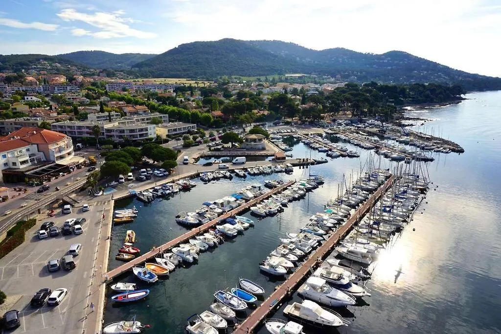 Apartment Coquet Studio Vue Mer Et Place Privee 10Mn Mer Carqueiranne